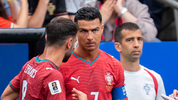 Bruno Fernandes i Cristiano Ronaldo