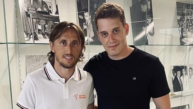 Jure Brkljača i Luka Modrić - 1