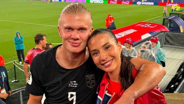 Erling Haaland i Isabel Haugseng Johansen - 1