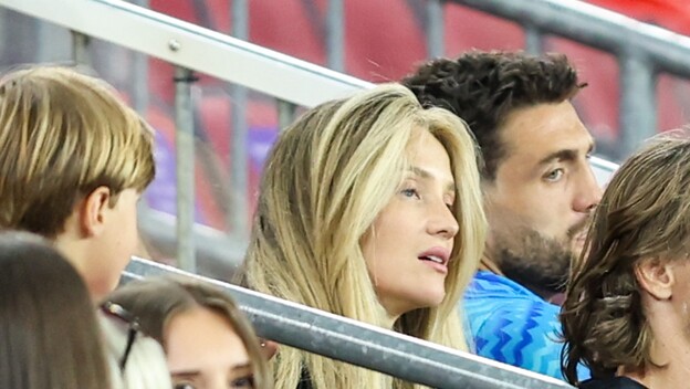Izabel Kovačić na utakmici Hrvatska - Panama