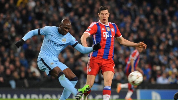 Eliaquim Mangala i Robert Lewandowski