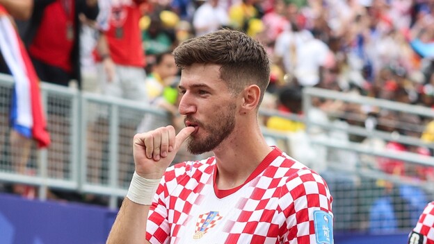 Proslava gola Petra Sučića