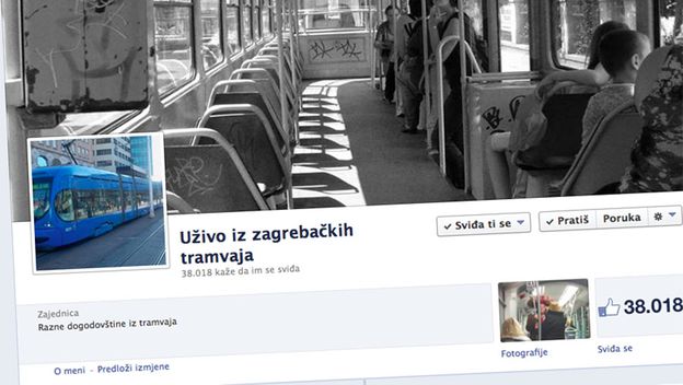 Hit na Facebooku, stranica “Uživo iz zagrebačkih tramvaja”