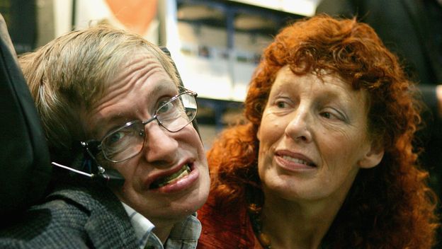 Elaine Mason, Stephen Hawking (Foto: Getty Images)
