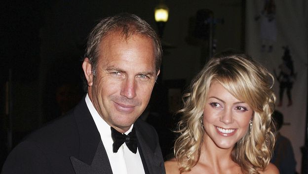Kevin Costner i Christine Baumgartner (Foto: AFP)