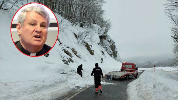 Vlado Košić i otkopavanje snijega