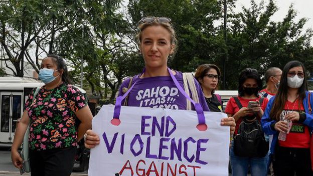 Prosvjed na međunarodni dan žena na Filipinima
