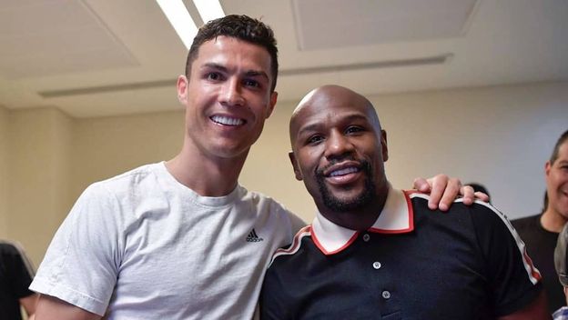 Cristiano Ronaldo i Floyd Mayweather