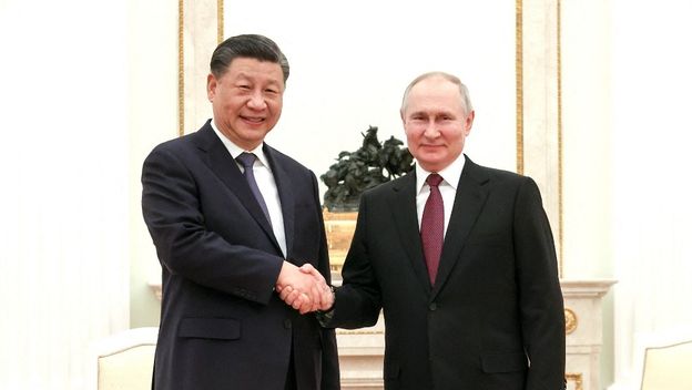 XI Jinping i Vladimir Putin