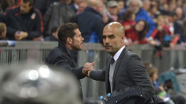 Diego Simeone i Pep Guardiola