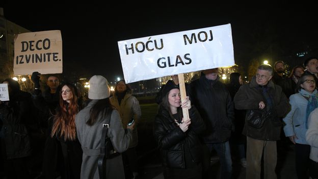 Prosvjed srpske oporbe zbog rezultata izbora u Srbiji - 11