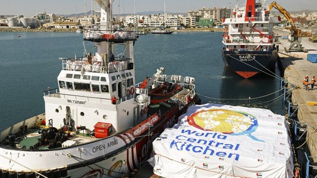 Brod humanitarne pomoći kreće s Cipra