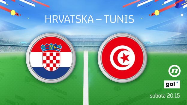 Utakmica Hrvatska-Tunis