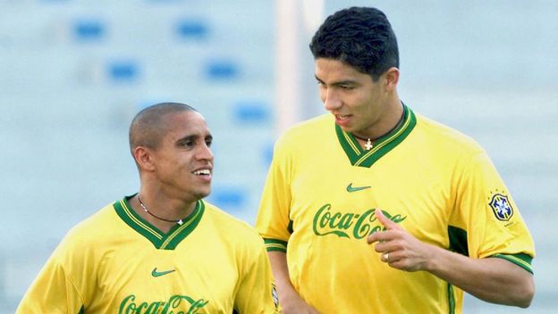 Roberto Carlos i Mario Jardel u dresu brazilske reprezentacije