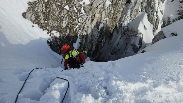 Spašavanje hrvatskog planinara u Sloveniji