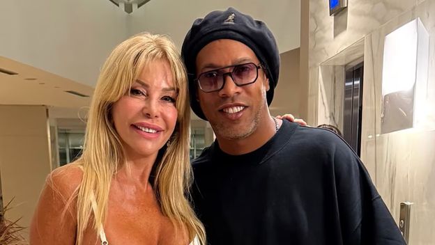 Ronaldinho i Graciela Alfano
