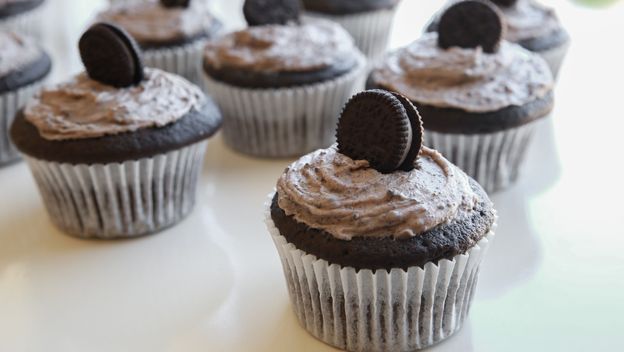 Oreo cupcake