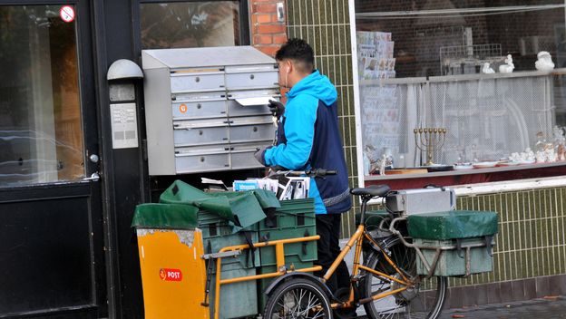 Poštar Postnorda u akciji