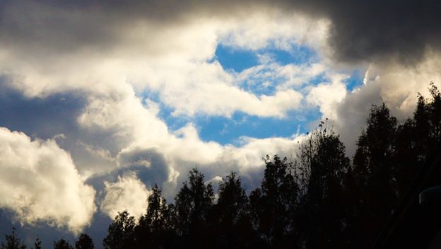 Nebo i oblaci, ilustracija