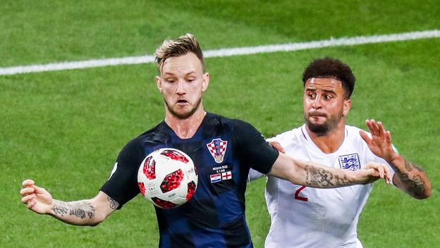 Ivan Rakitić i Kyle Walker