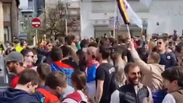 Okupljaju se prosvjednici u Beogradu