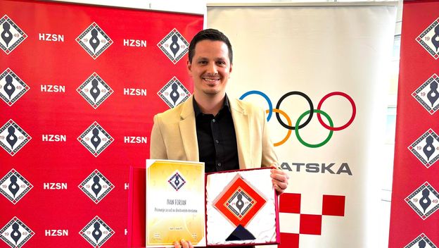 Ivan Forjan, dobitnik nagrade HZSN-a