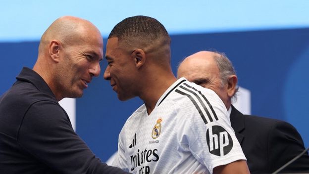 Zidane i Mbappe
