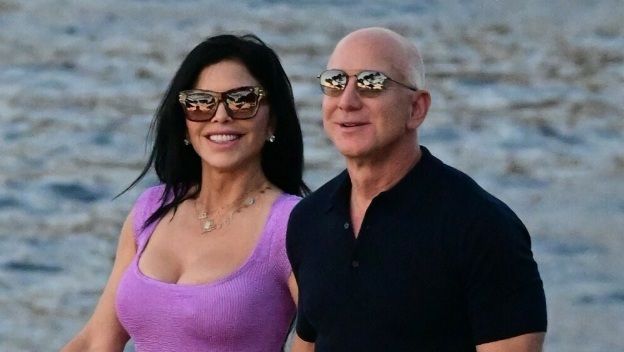 Jeff Bezos i Lauren Sanchez