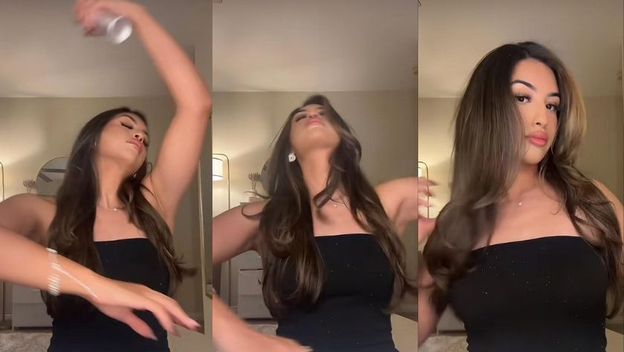 Nanošenje šljokica u spreju