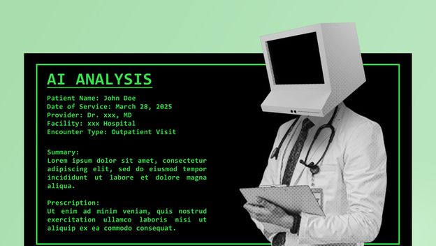 AI liječnik, ilustracija