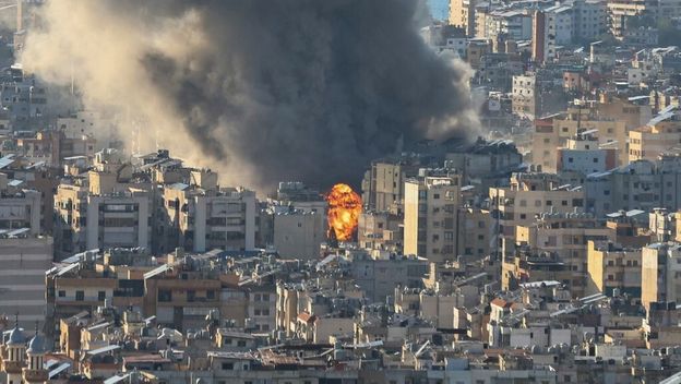 Izraelski udar na Bejrut