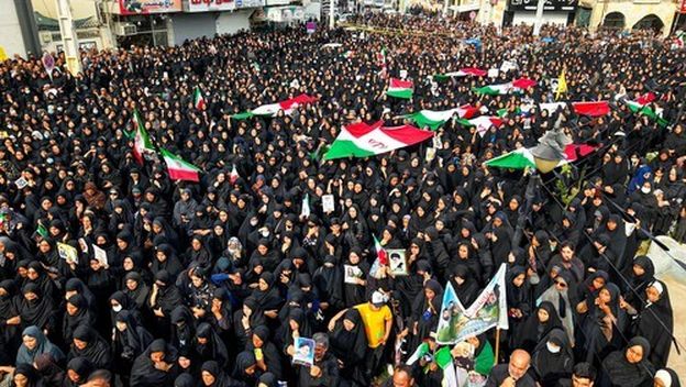 Minab, Iran, sprovod učenika koji su stradali u bombardiranju škole - 6