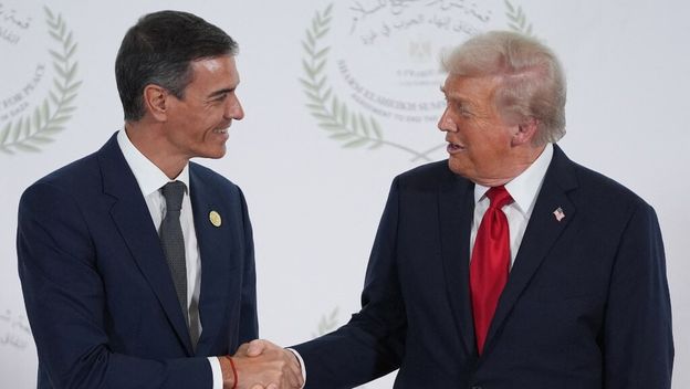 Pedro Sánchez i Donald Tump