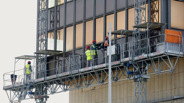Radovi na pripremi za rušenje Vjesnika - 12