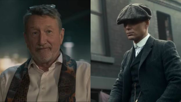 Producent Steven Knight i Cillian Murphy u ulozi Tommyja Shelbyja