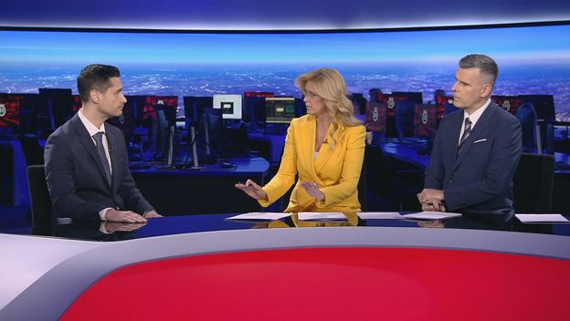 Neven Roginić i voditelji Dnevnika Nove TV