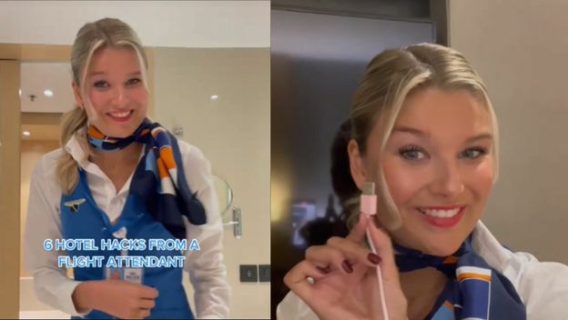 Stjurardesa Esther Sturrus kako dijeli savjete o boravku u hotelu