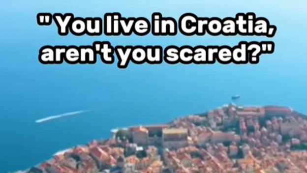 Dubrovnik iz zraka i pitanje o sigurnosti