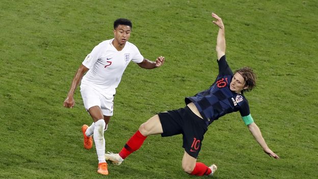 Jesse Lingard i Luka Modrić