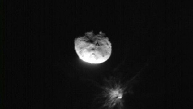 Približavanje asteroidu Dimorphosu tijekom misije DART