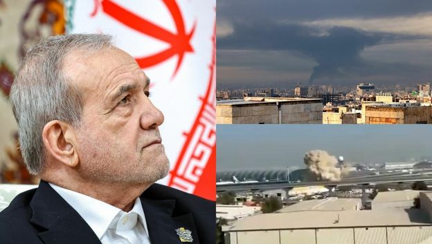 Iranski predsjednik Pezeškian/Dim iznad Teherana/Pad drona na zračnu luku Dubai