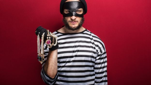 Kradljivac nakita, ilustracija