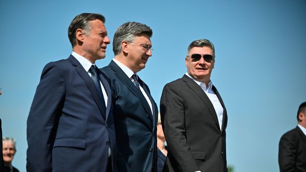 Gordan Jandroković, Andrej Plenković, Zoran Milanović