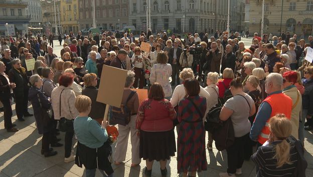 Prosvjed umirovljenika