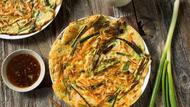 Kineske palačinke od mladog luka