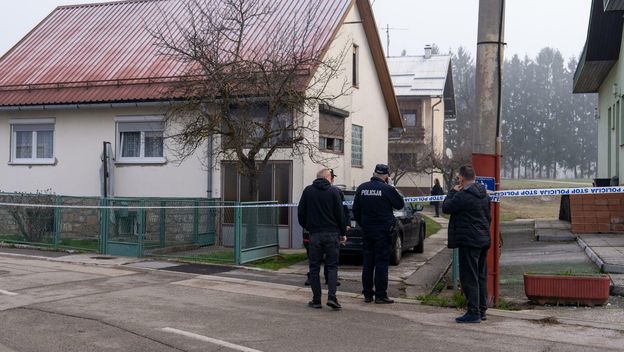 Očevid nakon dvostrukog ubojstva u Gospiću