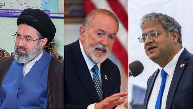 Mojtaba Hamenei, Mike Huckabee i Itamar Ben-Gvir