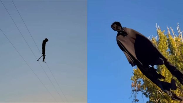 Dron u kostimu Dementora iz Harry Pottera