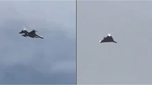 F-16 vs. Shahed 136