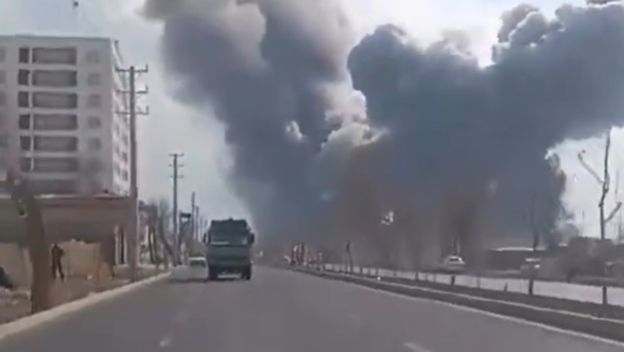 Objavljena snimka udara na iranski grad Karaj